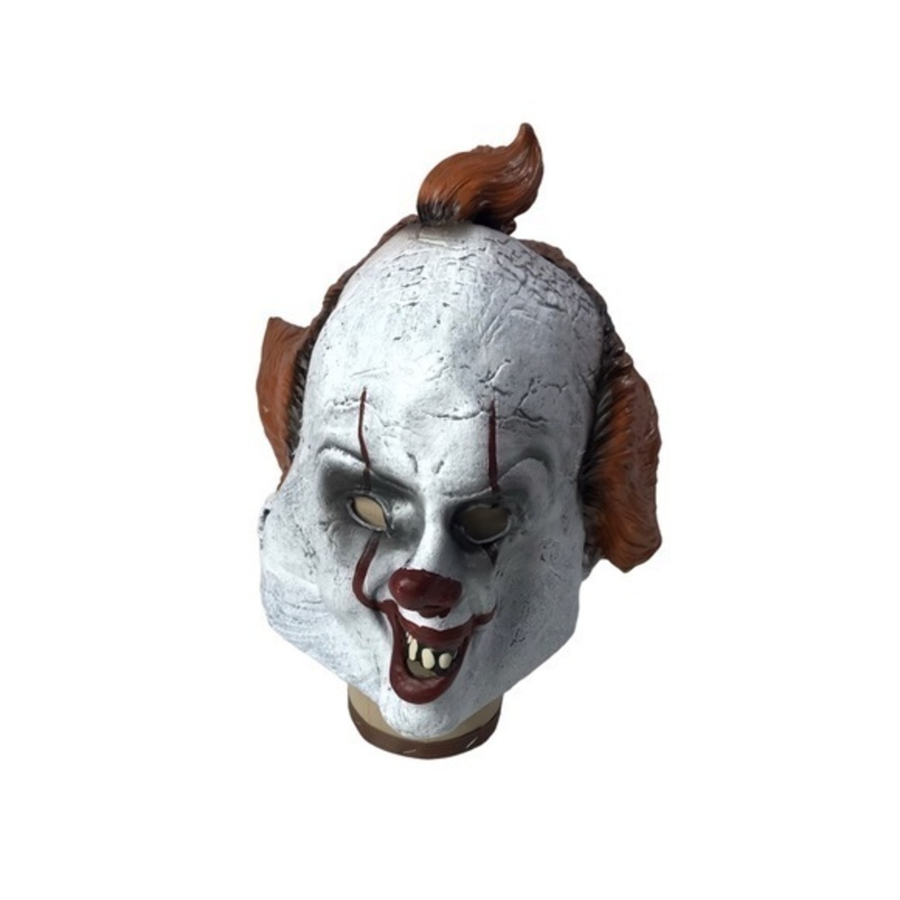 Rubies Pennywise IT Chapter II Horror Movie Clown Mask Halloween Costume